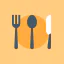Cutlery icon 64x64
