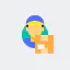 Delivery man icon 64x64