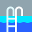 Swimming pool icon 64x64