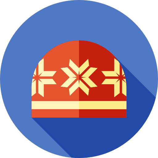 Winter hat icon