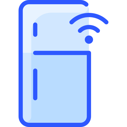 Smart refrigerator icon