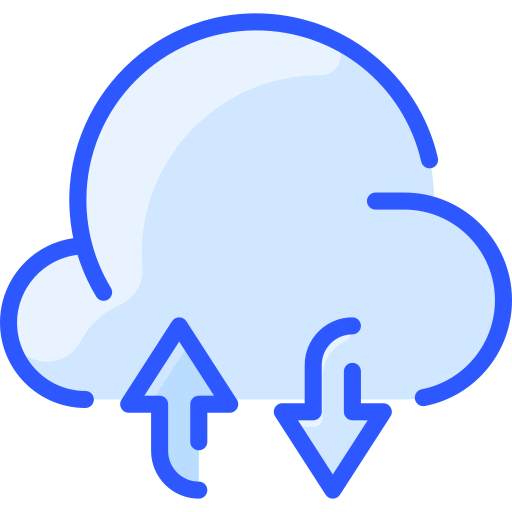 Cloud storage icon