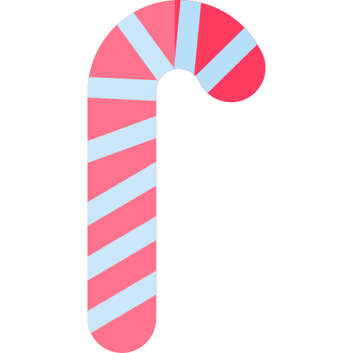 Candy cane icon