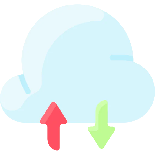 Cloud storage icon