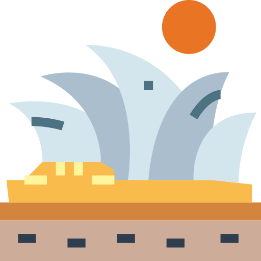 Sydney opera house icon