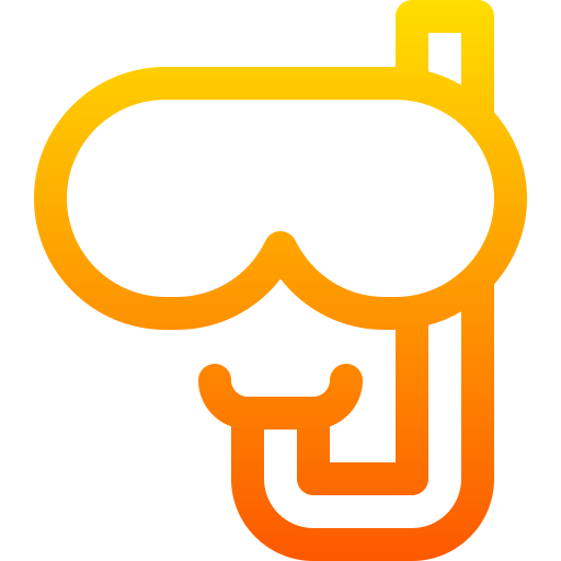 Diving mask icon