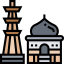 Qutab minar icon 64x64