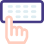 Keyboard Symbol 64x64