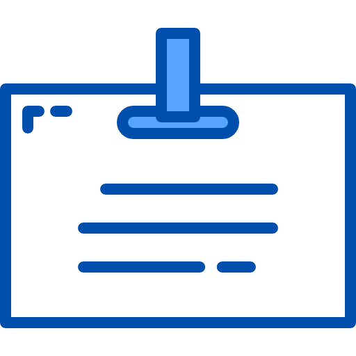 Identity card 图标