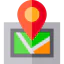 Digital map icon 64x64