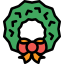 Christmas wreath 图标 64x64