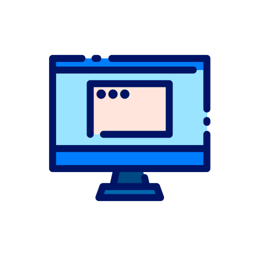 Computer screen biểu tượng