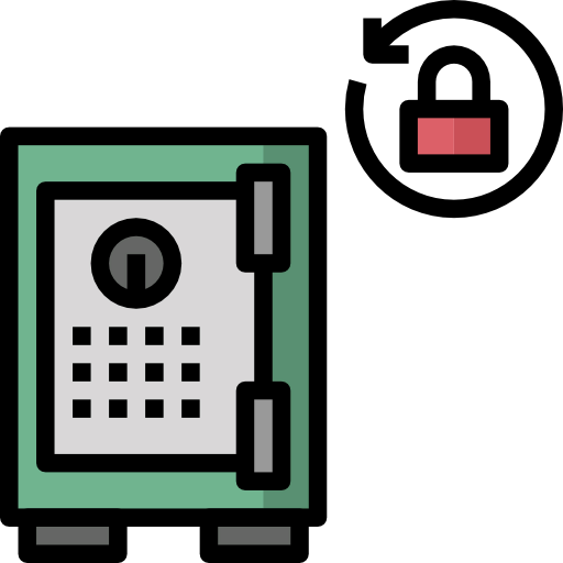 Safe box icon