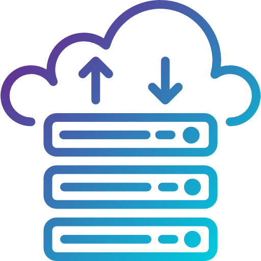 Cloud server icon