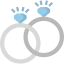 Wedding ring icon 64x64