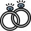 Wedding ring icon 64x64