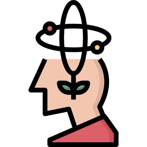 Brain process icon