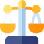 Justice scale icon 64x64