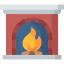 Fireplace icon 64x64