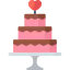 Wedding cake icon 64x64