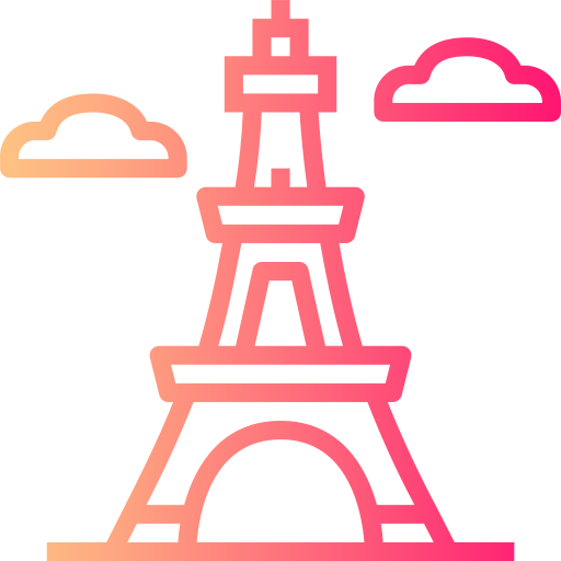 Eiffel tower icon
