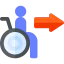 Wheelchair icon 64x64
