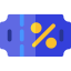 Coupon ícono 64x64