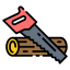Hand saw icon 64x64