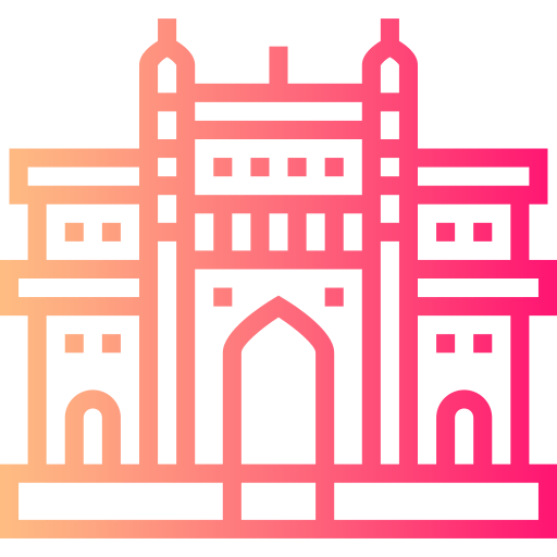 Gate of india icon