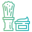 Shaving brush icon 64x64