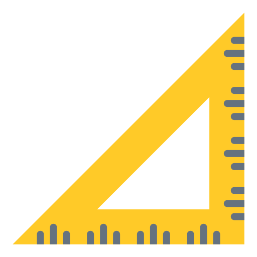 Set square icône