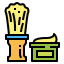 Shaving brush icon 64x64