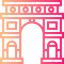 Триумфальная арка иконка 64x64