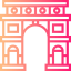 Arc de triomphe іконка 64x64