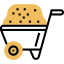 Wheelbarrow icon 64x64