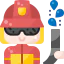 Firewoman icon 64x64