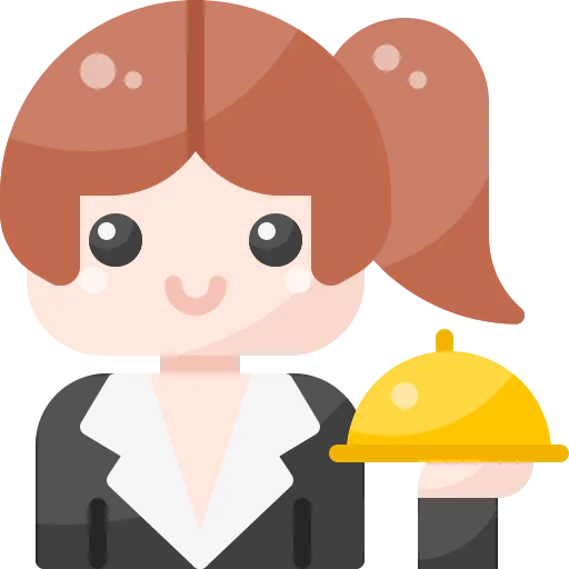 Waitress icon