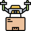 Drone delivery Ikona 64x64