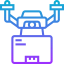 Drone delivery ícone 64x64