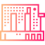 Слоновье здание иконка 64x64