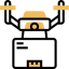 Drone delivery icon 64x64