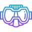Diving mask icon 64x64