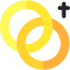 Wedding rings icon 64x64