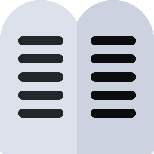 Ten commandments icon