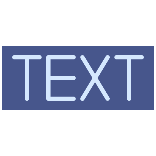 Text box 图标
