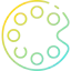 Paint palette icon 64x64