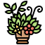 Flower pot icon 64x64