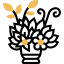 Flower pot icon 64x64