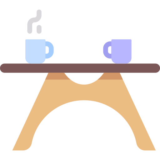 Coffee table icon