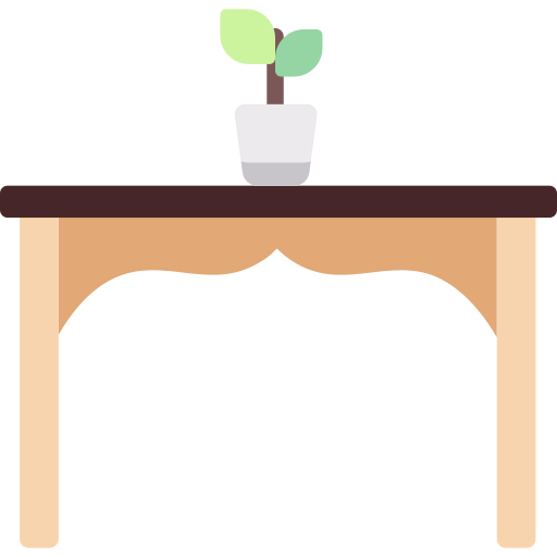 Coffee table icon